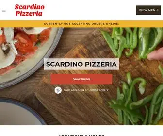 Scardinopizzeria.com(Order Pizza Delivery & Support Local Pizzerias) Screenshot