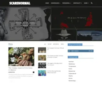 Scarenormal.com(Home) Screenshot