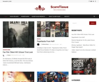 Scaretissue.com(Horror Movie Reviews) Screenshot