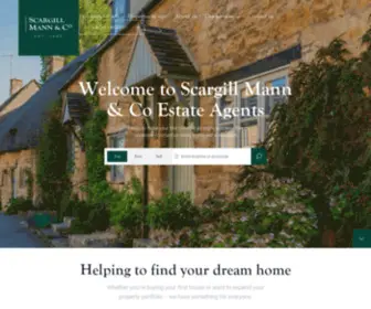 Scargillmann.co.uk(Estate Agents) Screenshot