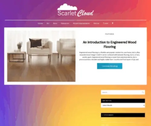 Scarletcloud.co.uk(Scarlet Cloud) Screenshot