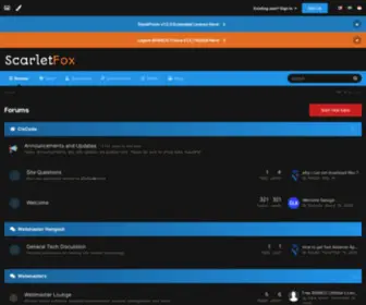 Scarletfox.net(ScarletFox Community) Screenshot