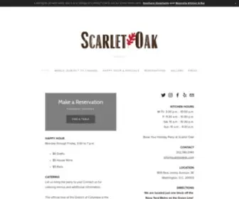 Scarletoakdc.com(Scarlet Oak DC) Screenshot