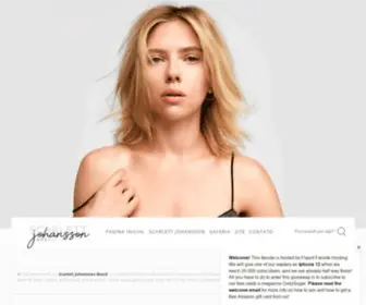 Scarlettjohanssonbrasil.com(Scarlett Johansson Brasil Início) Screenshot