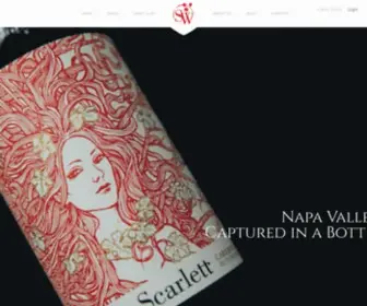 Scarlettwines.com(Scarlett Wines) Screenshot