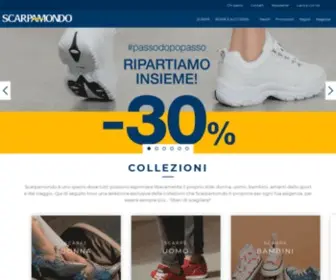 Scarpamondo.it(Scarpe e abbigliamento delle migliori marche su Scarpamondo) Screenshot