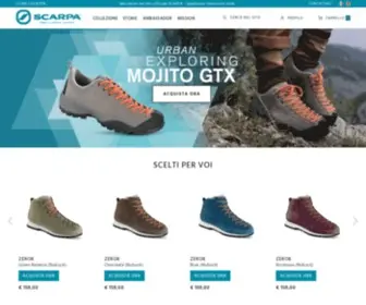 Scarpa.net(Scarpe e Scarponi da Montagna) Screenshot