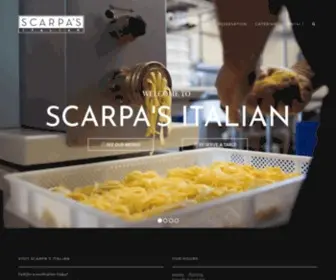 Scarpasitalian.com(Scarpa’s Italian) Screenshot