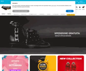 Scarpediem.eu(Scarpediem Scarpe On Line) Screenshot