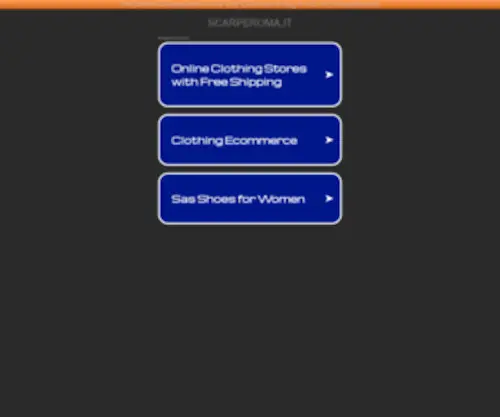 Scarperoma.it(Il punto di accesso ideale per il tuo business online) Screenshot