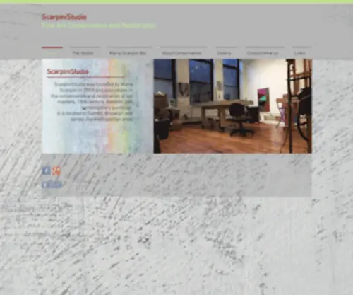 Scarpinistudio.com(Scarpini Studio Fine Art Conservation and Restoration) Screenshot