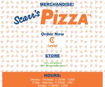 Scarrspizza.com(Scarr's Pizza) Screenshot