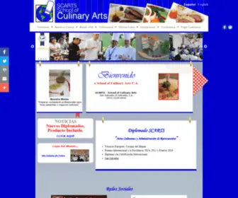 Scarts.com.sv(Culinary Arts) Screenshot