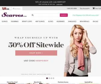 Scarves.com(Superior Quality Women's Scarves & Accessories) Screenshot