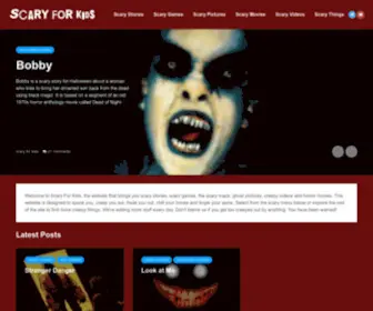 Scaryforkids.com(Scary Website) Screenshot