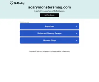 Scarymonstersmag.com(Scarymonstersmag) Screenshot