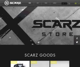 Scarzstore.net(Pro esports team『SCARZ』) Screenshot