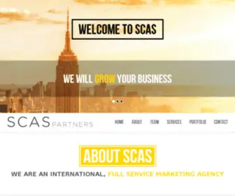 Scaspartners.com(SCAS Partners) Screenshot