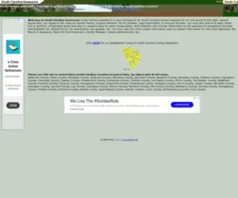 Scassessors.com(South Carolina Assessors) Screenshot