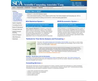 Scausa.com(Scientific Computing Associates Corp) Screenshot