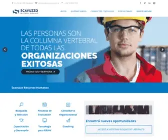 Scavuzzo.com.ar(Scavuzzo Recursos Humanos) Screenshot