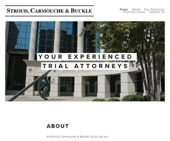 SCB-Law.com(Shreveport Attorneys) Screenshot