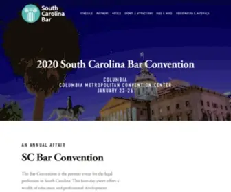 Scbarconvention.org(Scbarconvention) Screenshot
