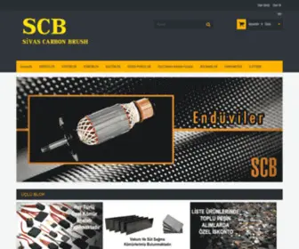 SCB.com.tr(SCB MOTOR KÖMÜRLERİ) Screenshot