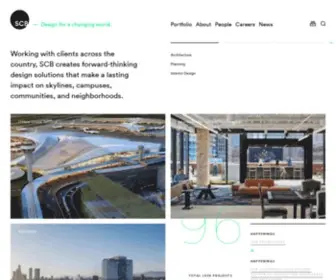 SCB.com(Design for a changing world) Screenshot