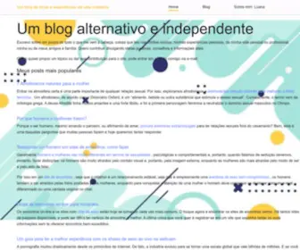 Scbiotec.com.br(Um blog de dicas e experiências da vida cotidiana) Screenshot