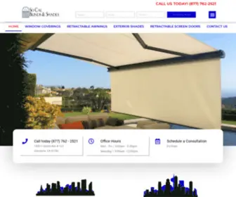 SCblindsandshades.com(So Cal Blinds and Shades) Screenshot