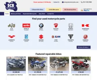 SCbmotorcycles.com Screenshot
