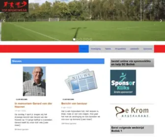 Scbotlek.nl(SC Botlek) Screenshot