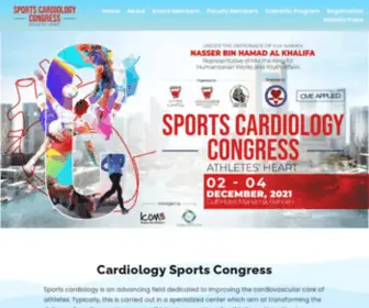 SCC-Bahrain.com(Cardiology Sports Congress Sports cardiology) Screenshot