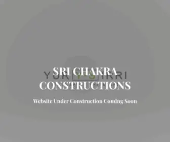 Scca.in(Sri Chakra Constructions) Screenshot