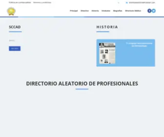 Sccad.net(Sociedad Centroamericana y del Caribe de Dermatología) Screenshot