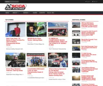 Sccaproracing.com(SCCA Pro Racing) Screenshot