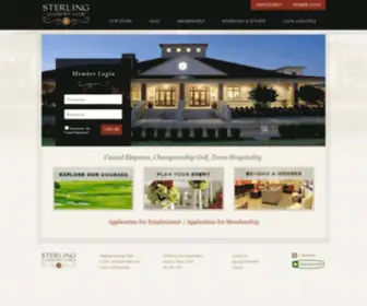 Sccathn.com(Sterling Country Club) Screenshot