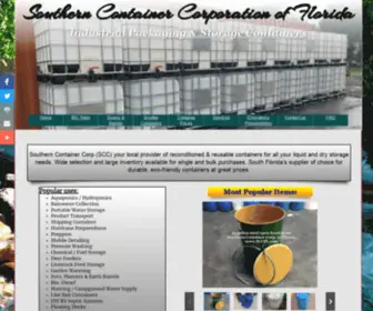 SCCFL.com(Southern Container Corporation of Florida) Screenshot