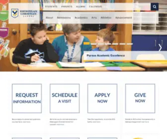 SCCHS.com(Sheboygan Christian School (SCS)) Screenshot