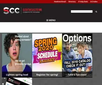 Scciowa.edu(Southeastern Community College) Screenshot