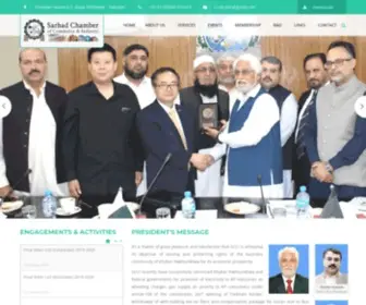 Sccip.com.pk(Sarhad Chamber of Commerce & Industry (SCCI) Peshawar) Screenshot