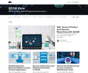 SCCM-Zone.com(SCCM Zone) Screenshot