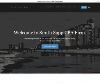 SCcpa.com(Smith Sapp CPAs) Screenshot