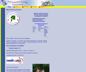 SCCpreschool.com(Sus Creative Corner Pre School in Homestead Florida) Screenshot