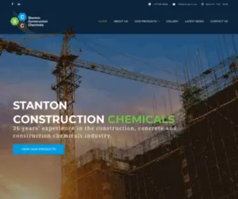 SCcsa.co.za(Stanton Construction Chemicals) Screenshot