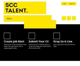 SCctalent.com.au(CX Recruitment) Screenshot