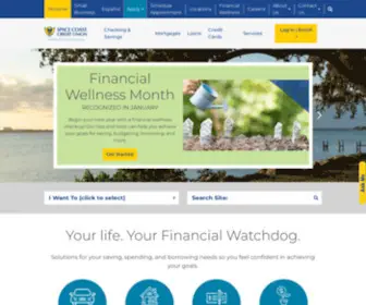 Sccu.com(Space Coast Credit Union) Screenshot