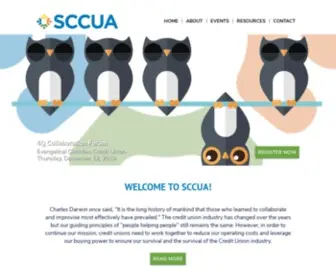Sccua.org(HOME) Screenshot