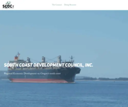 SCDcinc.org(SOUTH COAST DEVELOPMENT COUNCIL) Screenshot